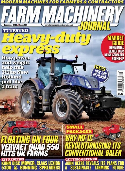 Farm Machinery Journal — Issue 104 — December 2022