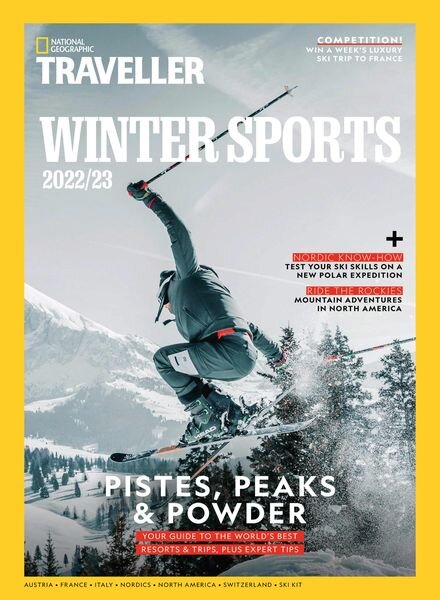 National Geographic Traveller Winter Sports — November 2022