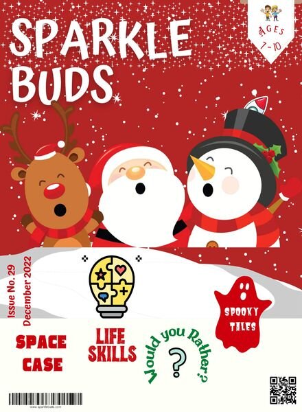 Sparkle Buds Kids Magazine Ages 7-10 — December 2022