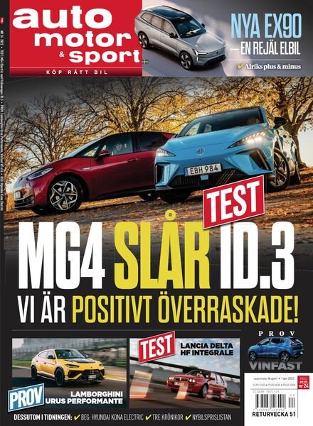 Auto Motor & Sport Sverige — 01 december 2022