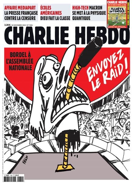 Charlie Hebdo — 30 Novembre 2022