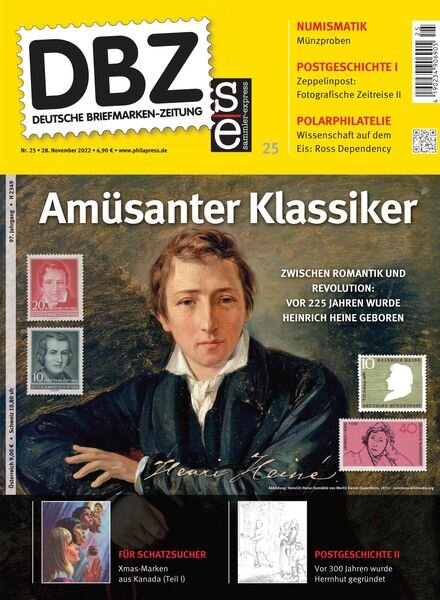Deutsche Briefmarken-Zeitung — 28 November 2022
