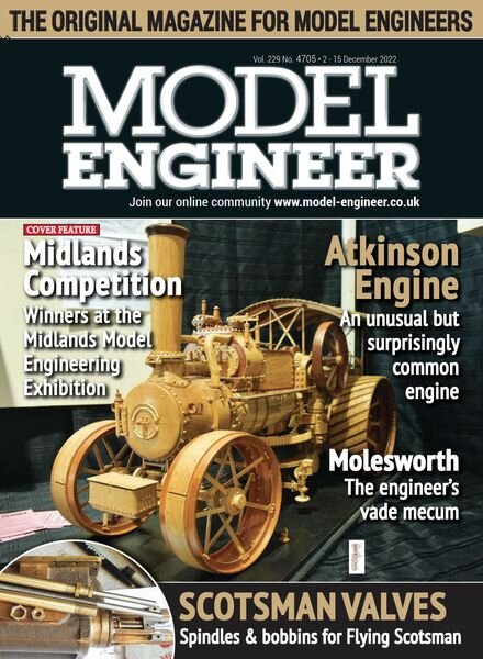 Model Engineer — 02 December 2022