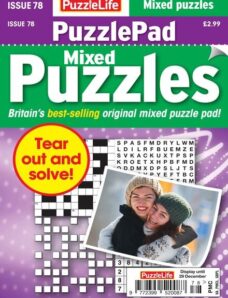 PuzzleLife PuzzlePad Puzzles – 01 December 2022
