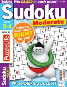 PuzzleLife Sudoku Moderate – December 2022