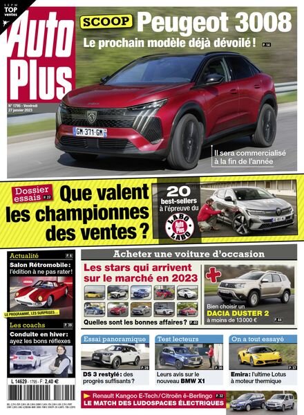 Auto Plus France — 27 janvier 2023