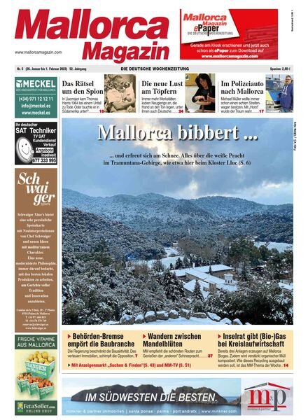 Mallorca Magazin – 26 Januar 2023