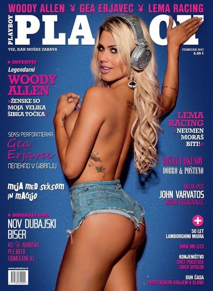 Playboy Slovenija — Februar 2017