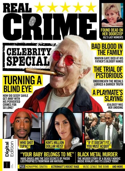 Real Crime Bookazine — Celebrity Special — 3rd Edition — January 2023