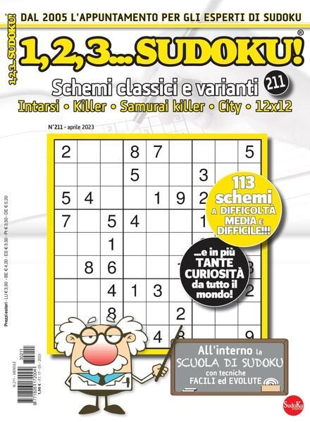 123 Sudoku — aprile 2023
