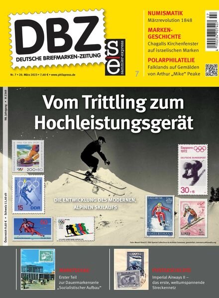 Deutsche Briefmarken-Zeitung — 20 Marz 2023