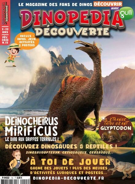 Dinopedia Decouverte — Fevrier 2023