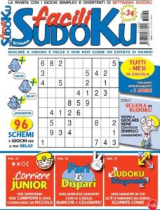 Facili Sudoku – marzo 2023