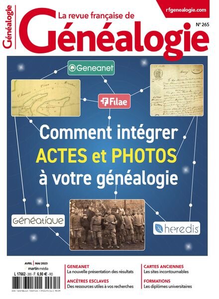 La Revue francaise de Genealogie — Avril-Mai 2023