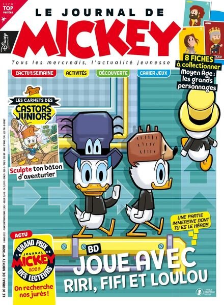 Le Journal de Mickey — 08 mars 2023