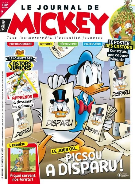 Le Journal de Mickey — 15 mars 2023