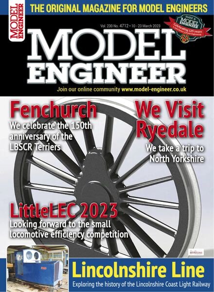 Model Engineer — 10 March 2023