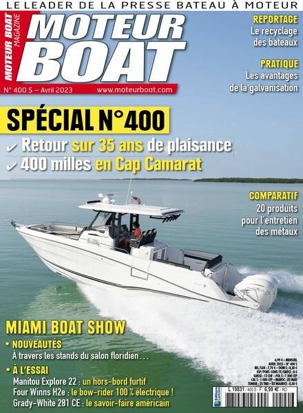 Moteur Boat — Avril 2023