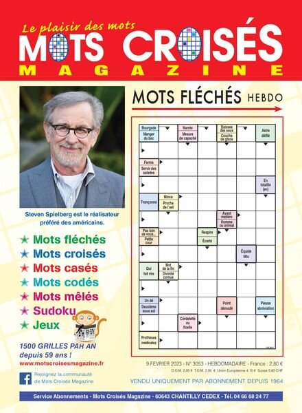 Mots Croises Magazine — 09 mars 2023
