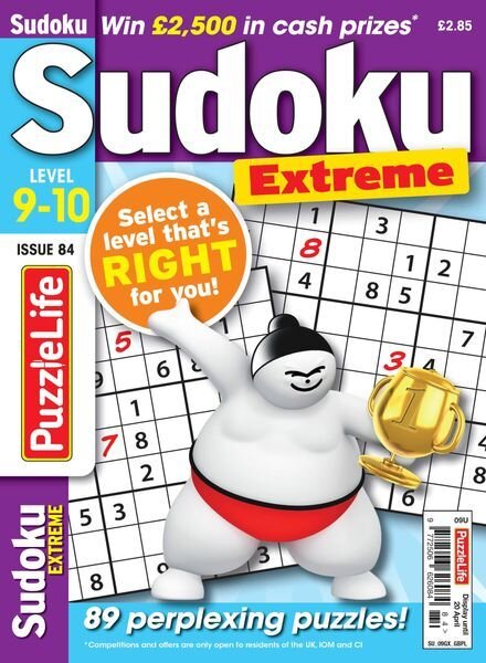 PuzzleLife Sudoku Extreme — March 2023