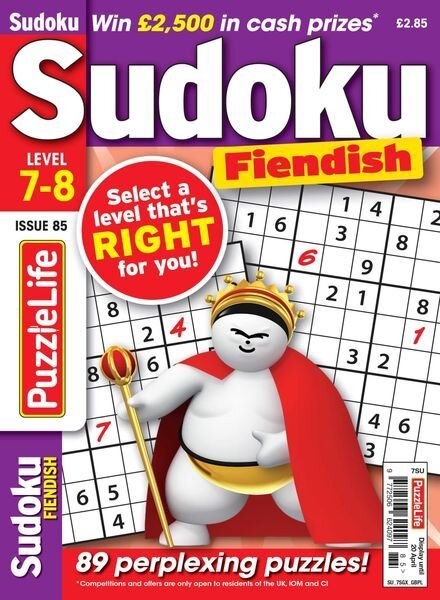 PuzzleLife Sudoku Fiendish — 16 March 2023