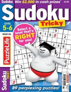 PuzzleLife Sudoku Tricky – March 2023