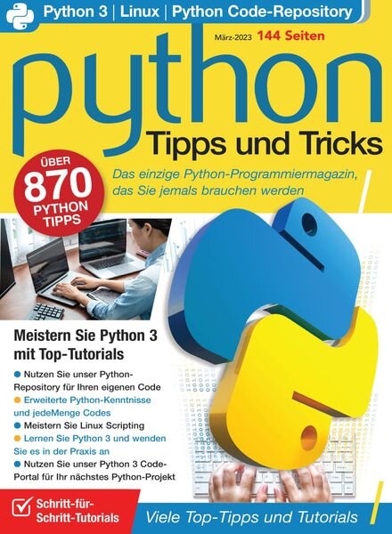 Python Das essentielle Handbuch — 15 Marz 2023