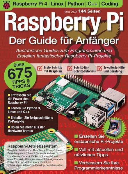Raspberry Pi Das essentielle Handbuch — Marz 2023