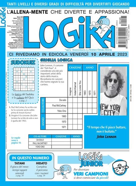 Settimana Logika — 10 marzo 2023