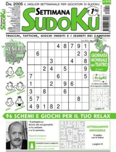 Settimana Sudoku — 22 marzo 2023