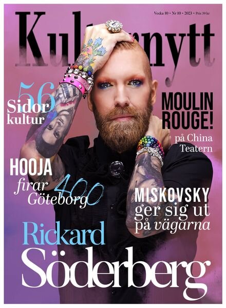 Sverigemagasinet Kulturnytt — 10 mars 2023