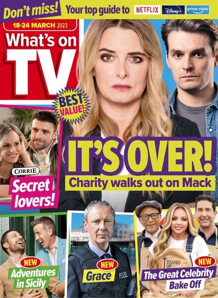What’s on TV – 18 March 2023