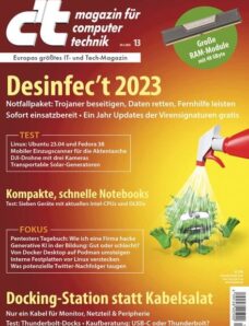 C’t Magazin – 19 Mai 2023