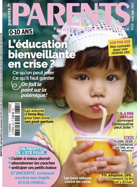 Parents France — aout 2023