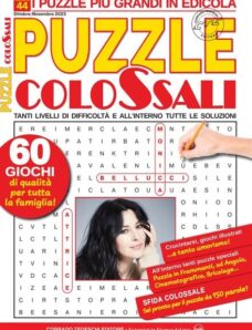 Puzzle Colossali – Ottobre-Novembre 2023