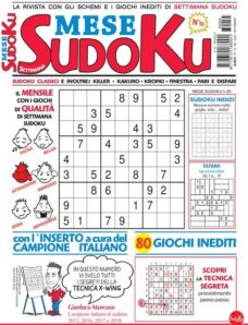 Settimana Sudoku Mese – Settembre 2023
