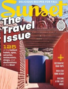 Sunset Magazine – Travel Awards – October-November 2023