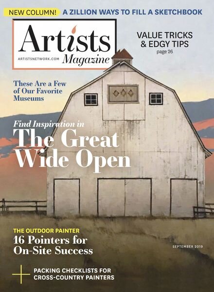 Artists Magazine – September 2019