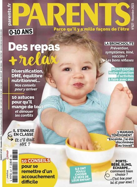 Parents France — Novembre 2023