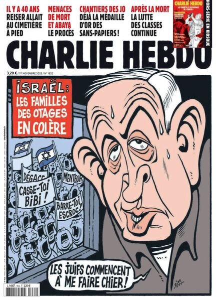Charlie Hebdo — 1er Novembre 2023