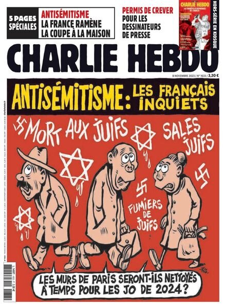 Charlie Hebdo – 8 Novembre 2023