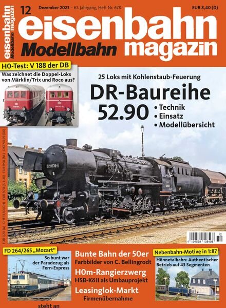 Eisenbahn Magazin — Dezember 2023