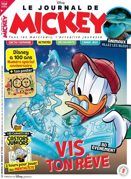Le Journal de Mickey — 8 Novembre 2023