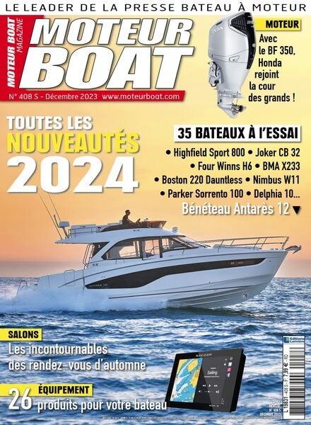 Moteur Boat — Decembre 2023