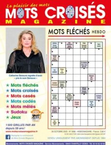 Mots Croises Magazine – 26 Octobre 2023