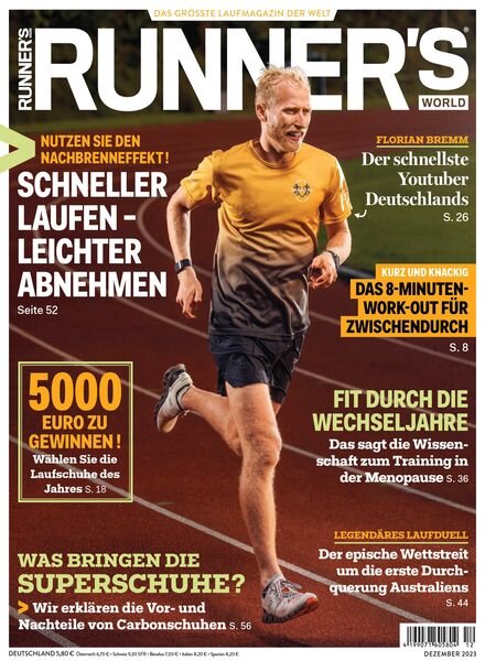 Runner’s World Germany — Dezember 2023