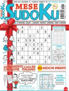 Settimana Sudoku Mese – 15 Novembre 2023