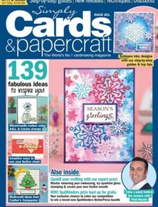 Simply Cards & Papercraft – Issue 251 – 16 November 2023
