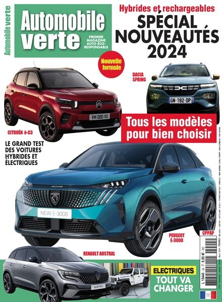 Automobile Verte – Janvier-Mars 2024