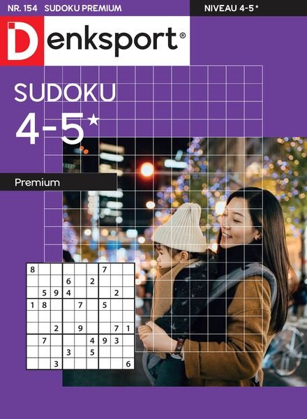 Denksport Sudoku 4-5 premium — 22 December 2023